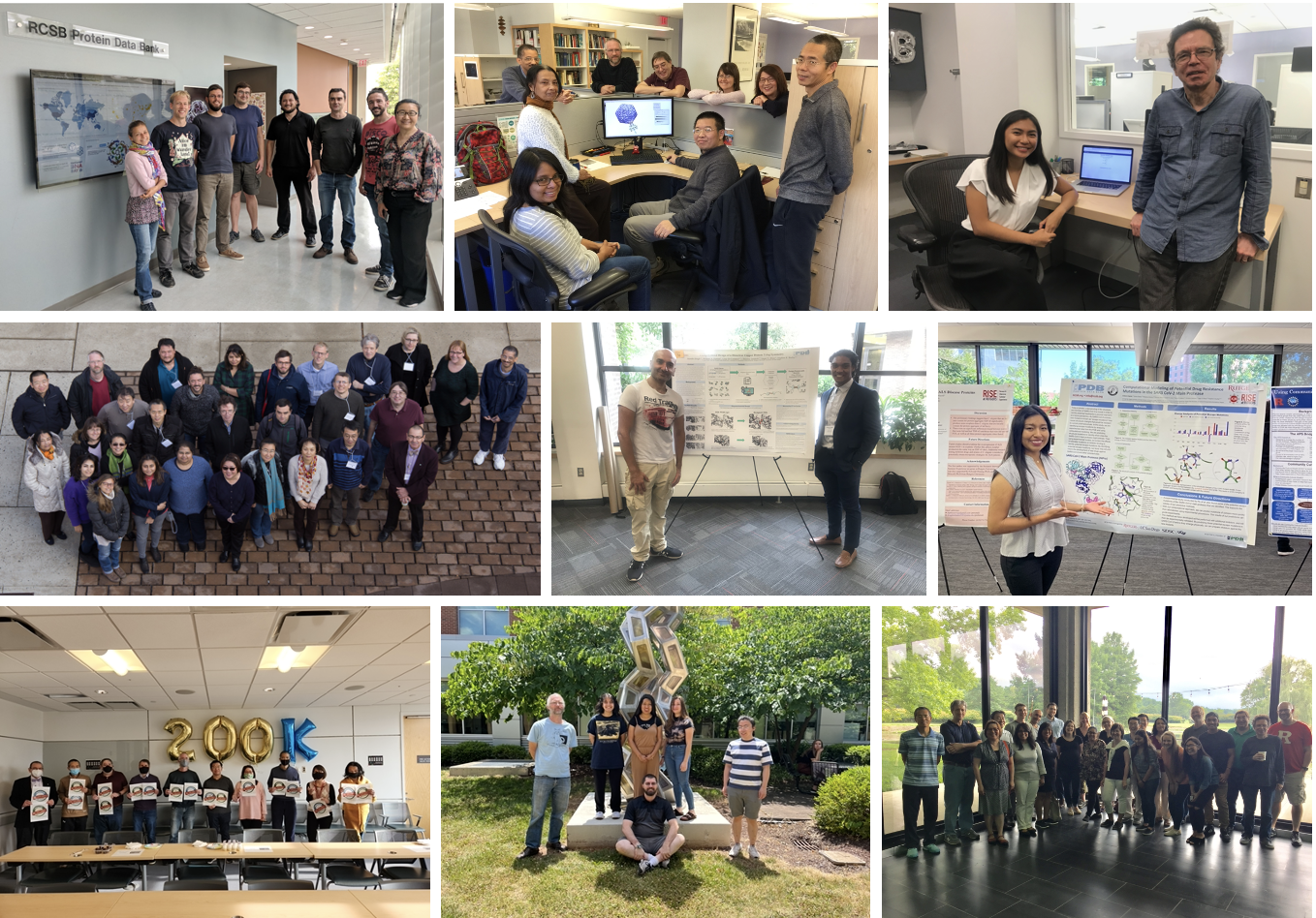 collage of RCSB PDB Team Member photo